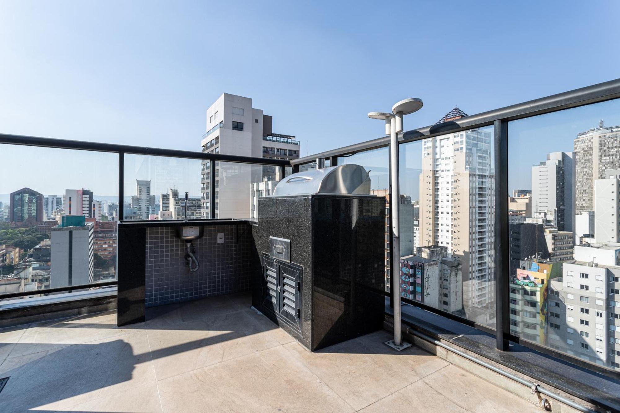Predio Completo Na Consolacao Com Piscina No Rooftop - Share Consolacao サンパウロ エクステリア 写真