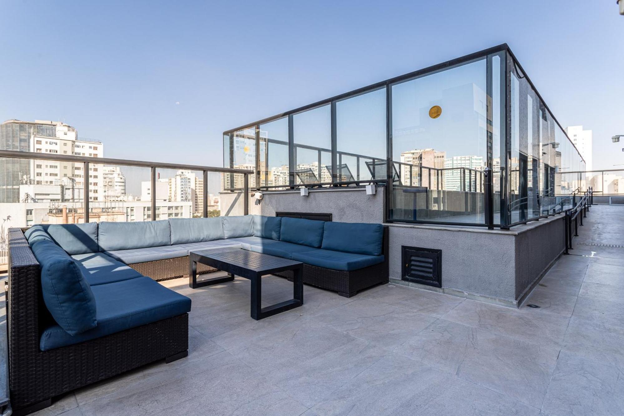 Predio Completo Na Consolacao Com Piscina No Rooftop - Share Consolacao サンパウロ エクステリア 写真